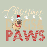 Christmas Dogs Paws Long Sleeve Tee | Teevron