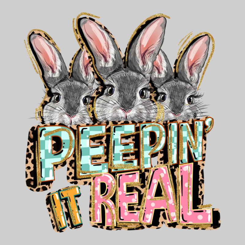 Peepin' It Real Easter Day Premium Sweatshirt by FaDigitalArtStudio | Teevron