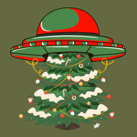 Ufo Christmas Pine Tree Long Sleeve Tee | Teevron