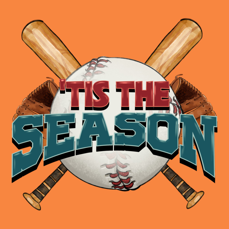 'tis The Season Baseball Premium Sweatshirt by FaDigitalArtStudio | Teevron