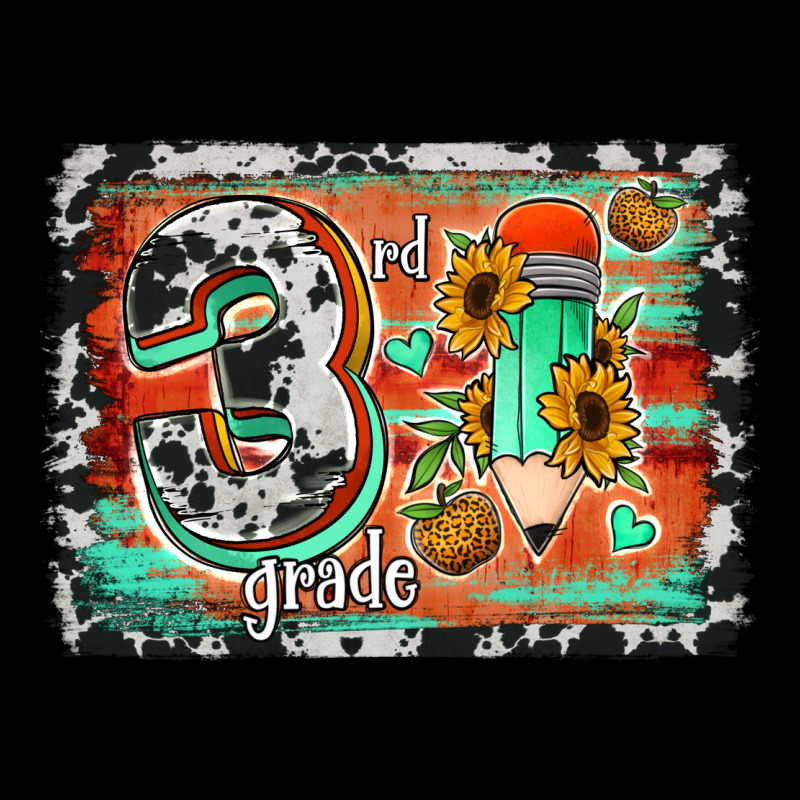 Western Back To School 3rd Grade Ladies Tee by Jasminsmagicworld | Teevron