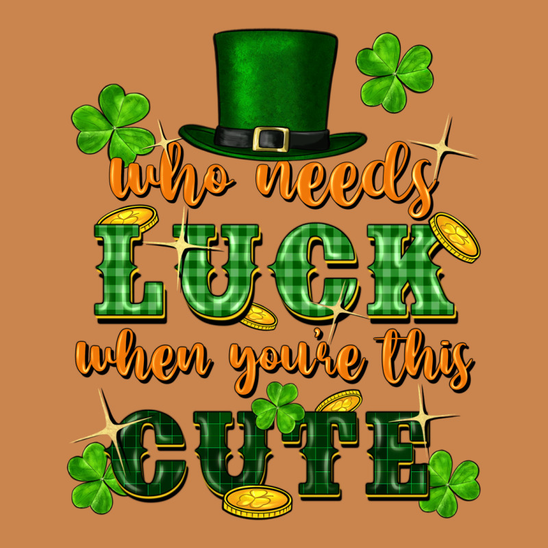 Who Needs Luck When Youre This Cute St Patricks Heavyweight Hoodie by FaDigitalArtStudio | Teevron