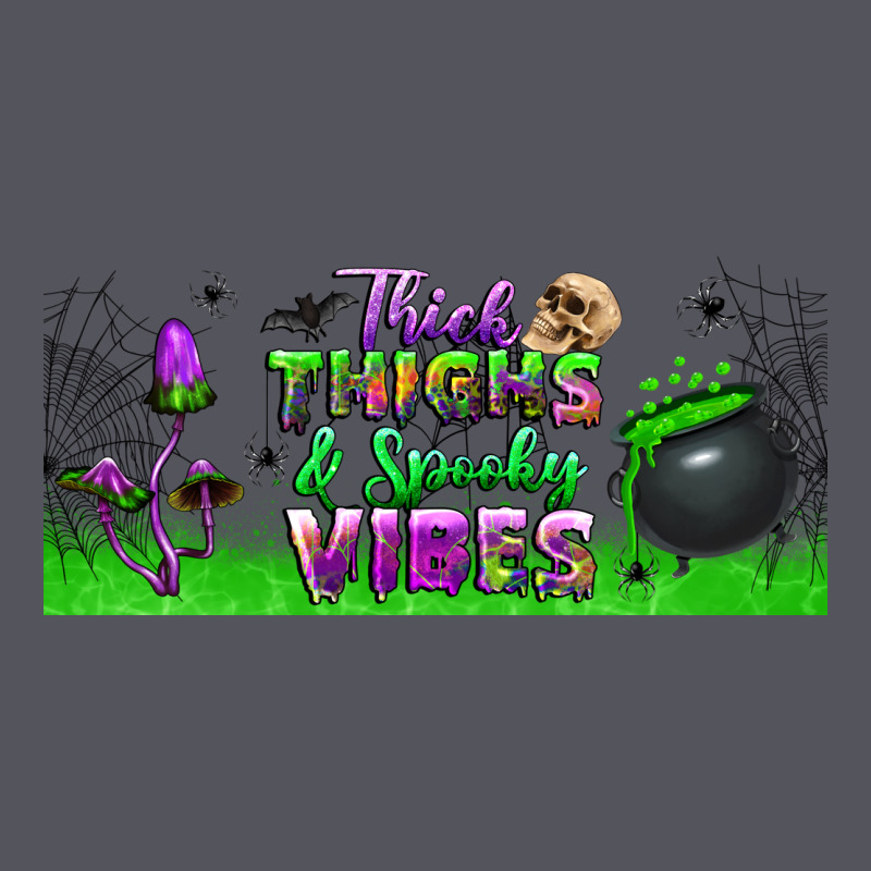 Thick Thighs And Spooky Vibes Libbey Glass Vintage Hoodie by BundleAndBundleShop | Teevron