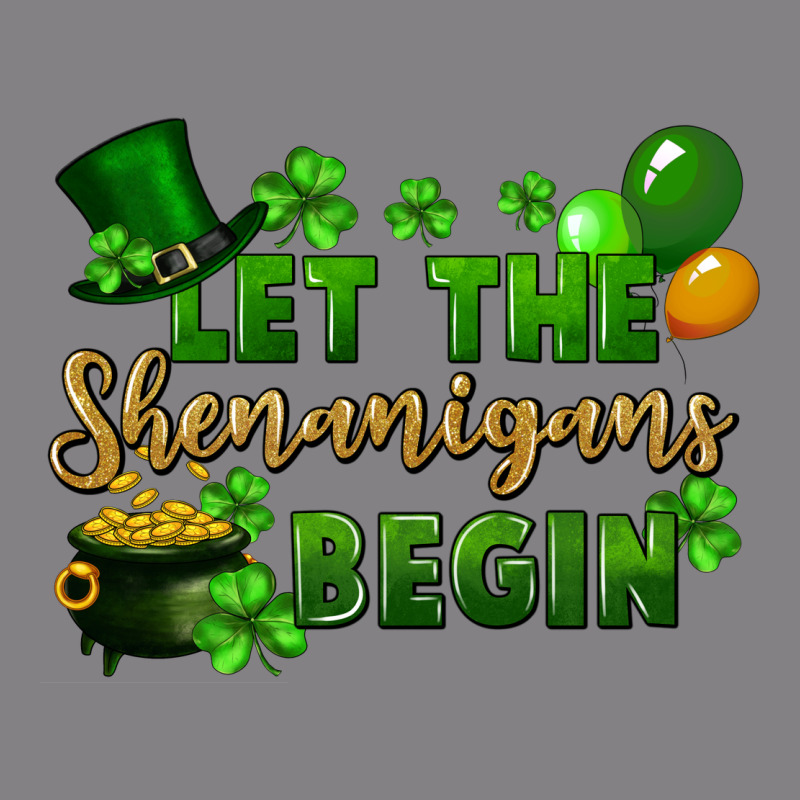 Let The Shenanigans Begin St. Patricks Day Heavyweight Hoodie by FaDigitalArtStudio | Teevron