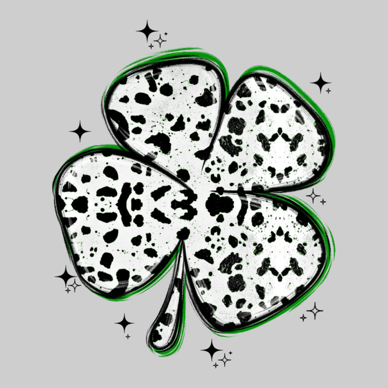 Four Leaf Clover Dalmatian Print Grunge Premium Tee by MaliasSmallBusiness | Teevron