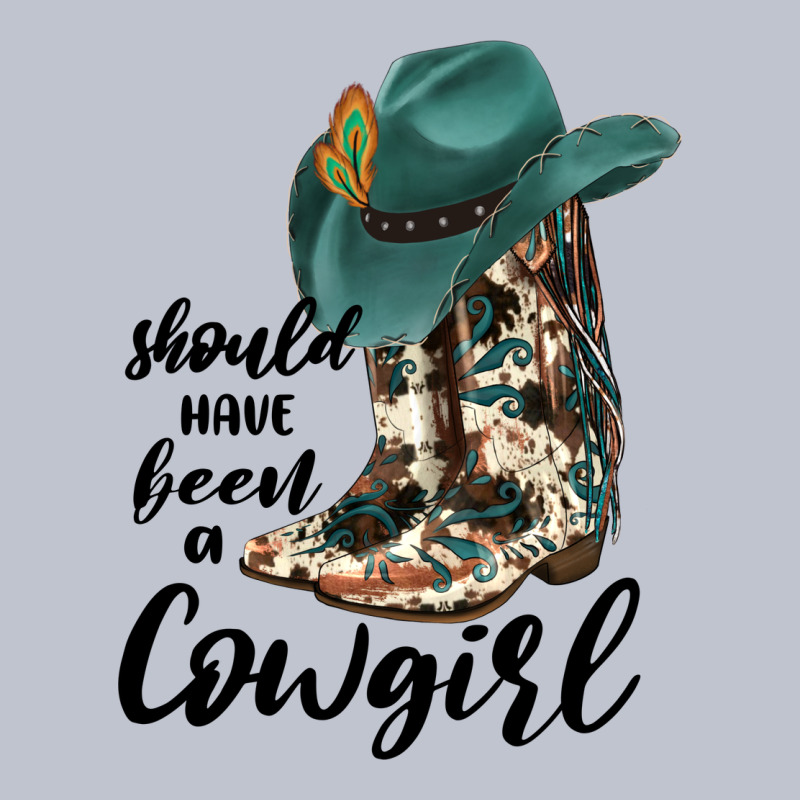 Should Have Been A Cowgirl Premium Hoodie by JahusDesignShop | Teevron