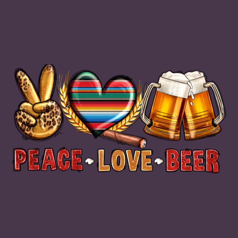 Peace Love Beer Bbs Heavyweight Hoodie by BundleAndBundleShop | Teevron