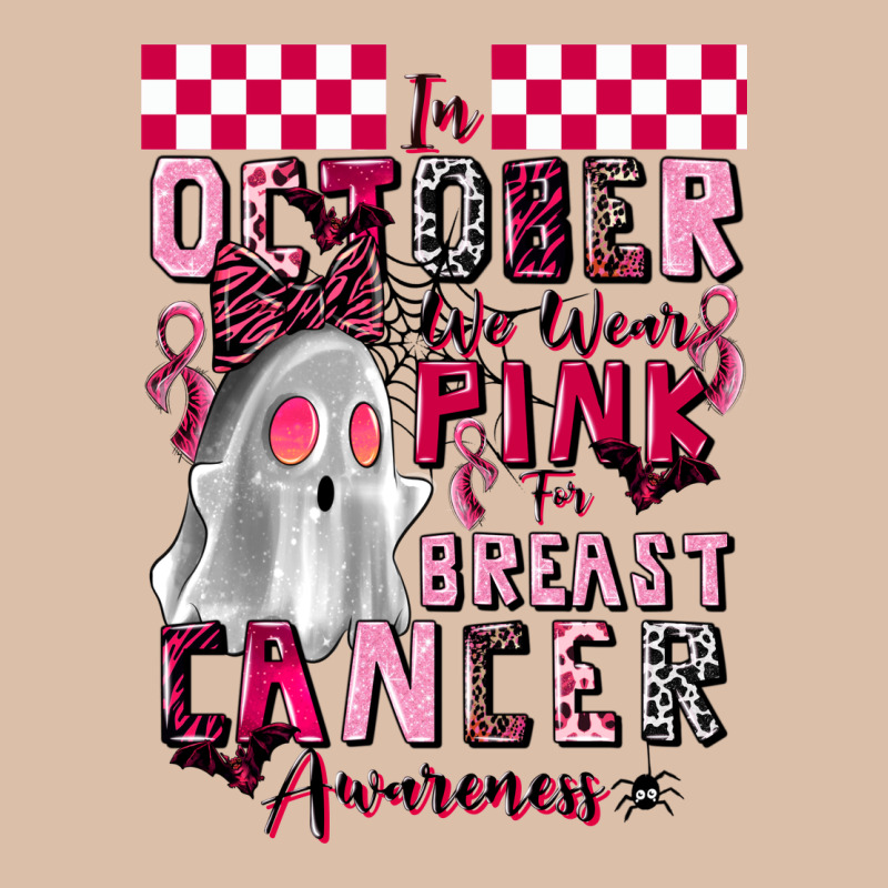 Pink Ghost Breast Cancer Awareness Urban Heavy Tee by LillyAllenDesigns | Teevron