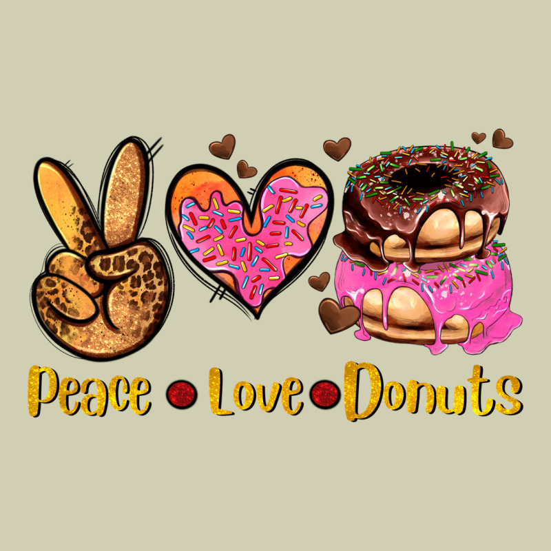 Peace Love Donuts Heavy Core Tee by AdoDesignShop | Teevron
