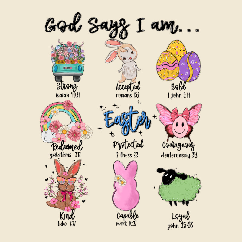 Gos Says ı Am Easter Premium Tee by MaliasSmallBusiness | Teevron