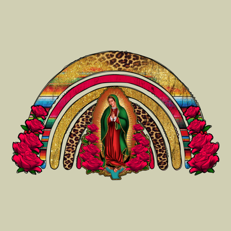 Lady Of Guadalupe Rainbow Heavy Core Tee by Jasminsmagicworld | Teevron