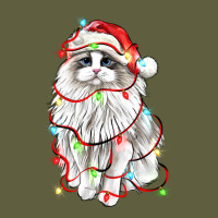 Christmas Ragdoll Cat Vintage Tee | Teevron