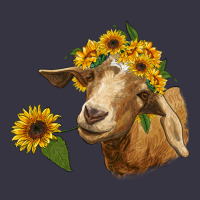 Goat With Sunflower Vintage Hoodie | Teevron