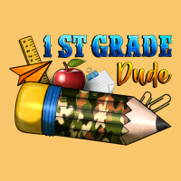 1 St Grade Dude Vintage Hoodie | Teevron