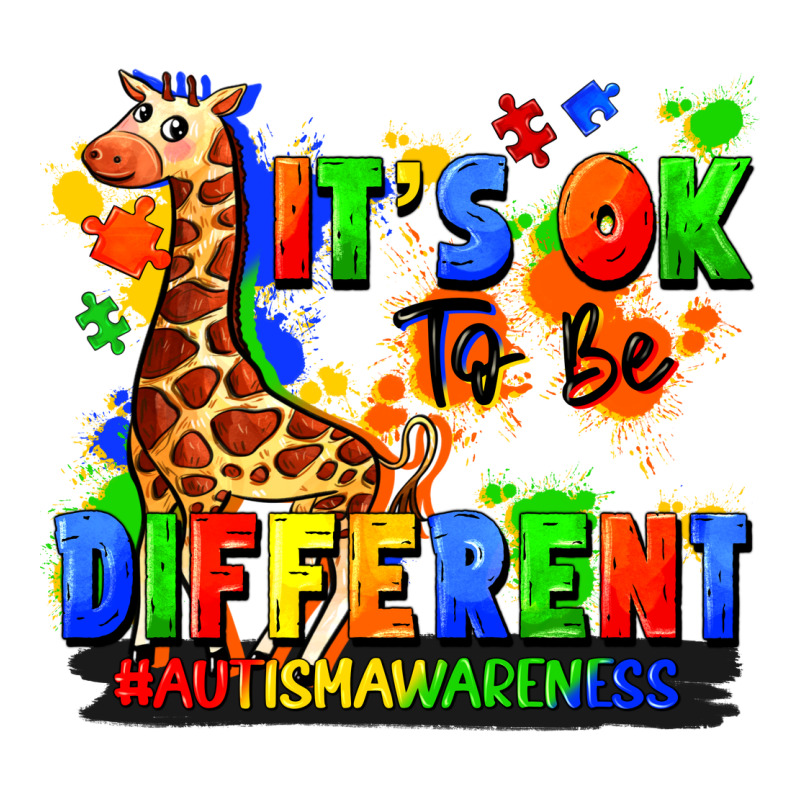 It's Ok To Be Different Autism Awareness Premium Sweatshirt by FaDigitalArtStudio | Teevron