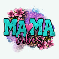Mama Vibes Floral Premium Hoodie | Teevron
