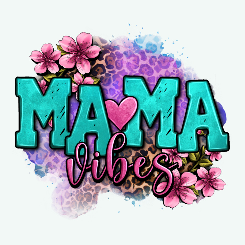 Mama Vibes Floral Premium Hoodie by OliviaCreatesArt | Teevron