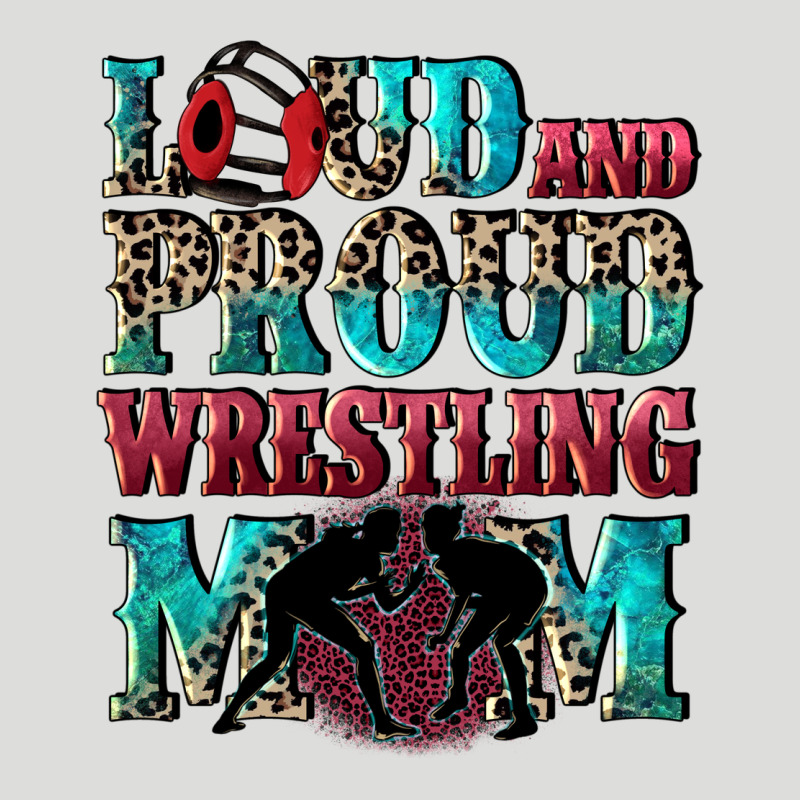 Loud And Proud Wrestling Mom Mother's Day Zipper Hoodie by CowGirlArtShop | Teevron
