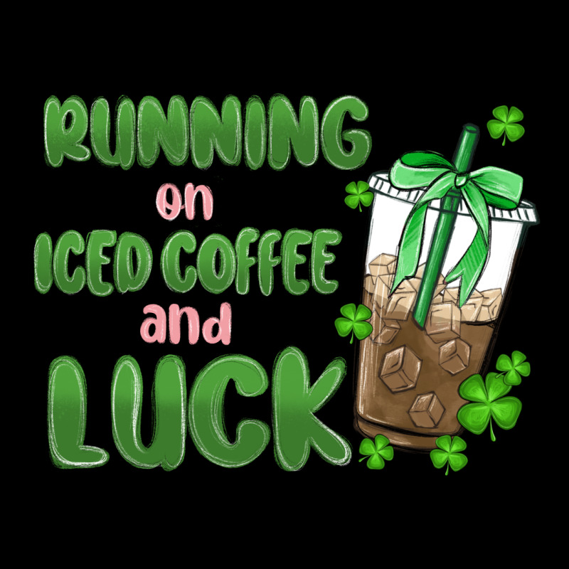 Iced Coffee And Luck Premium Tee by MaliasSmallBusiness | Teevron
