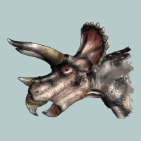 Triceratops Horridus Face Heavy Core Tee | Teevron