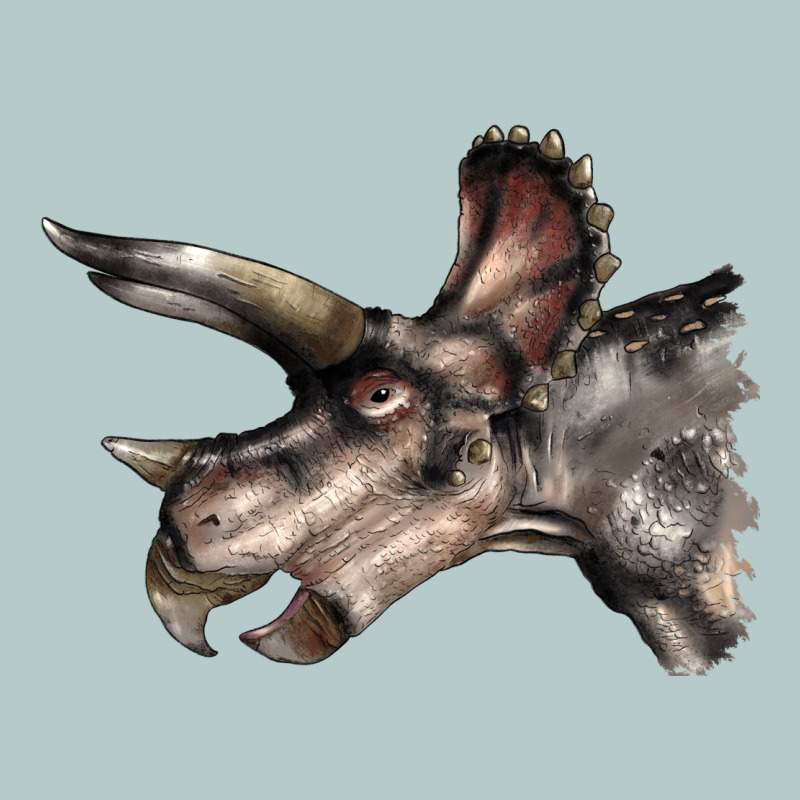 Triceratops Horridus Face Heavy Core Tee by LillyAllenDesigns | Teevron