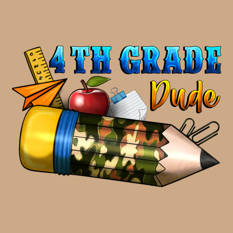 4 Th Grade Dude Vintage Hoodie by BundleAndBundleShop | Teevron