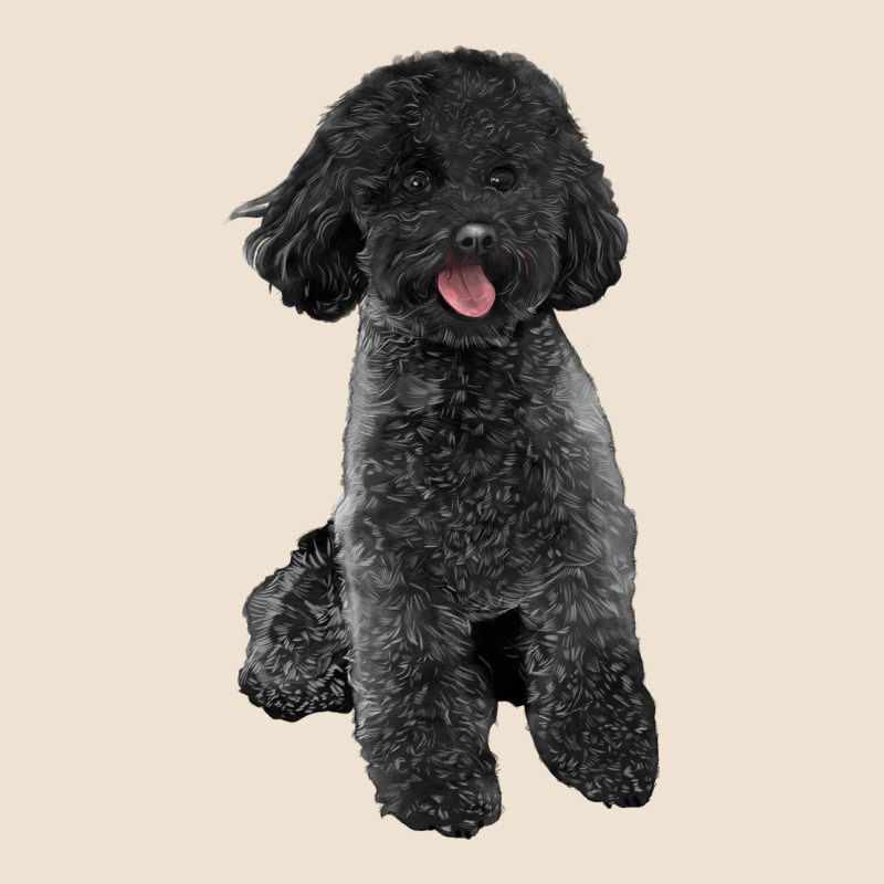 Black Poodles Dog Urban Heavy Tee by LillyAllenDesigns | Teevron