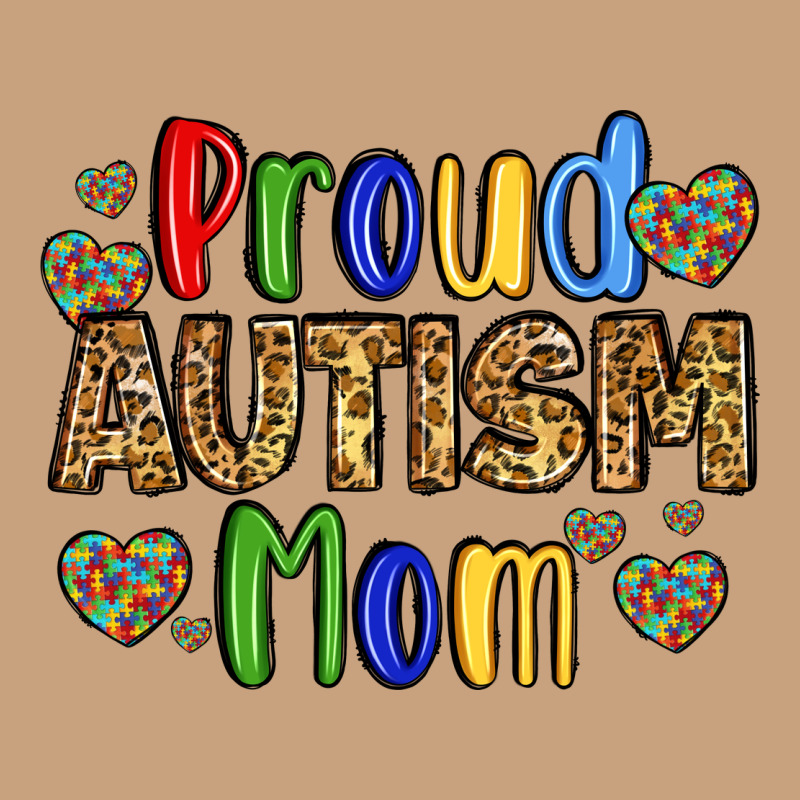 Proud Autism Mom Design Vintage Tee by LillyAllenDesigns | Teevron