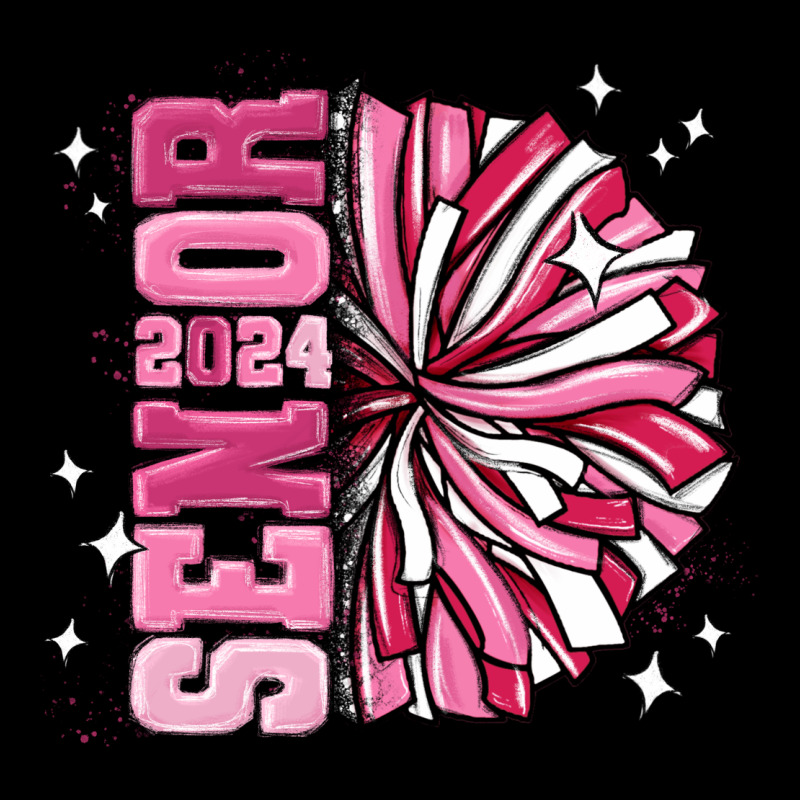 Senior 2024 Pink Cheer Premium Tee by MaliasSmallBusiness | Teevron