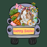 Happy Easter Bunny Truck Easter Day Zipper Hoodie | Teevron