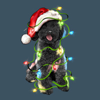 Christmas Black Poodles Dog Urban Heavy Tee | Teevron