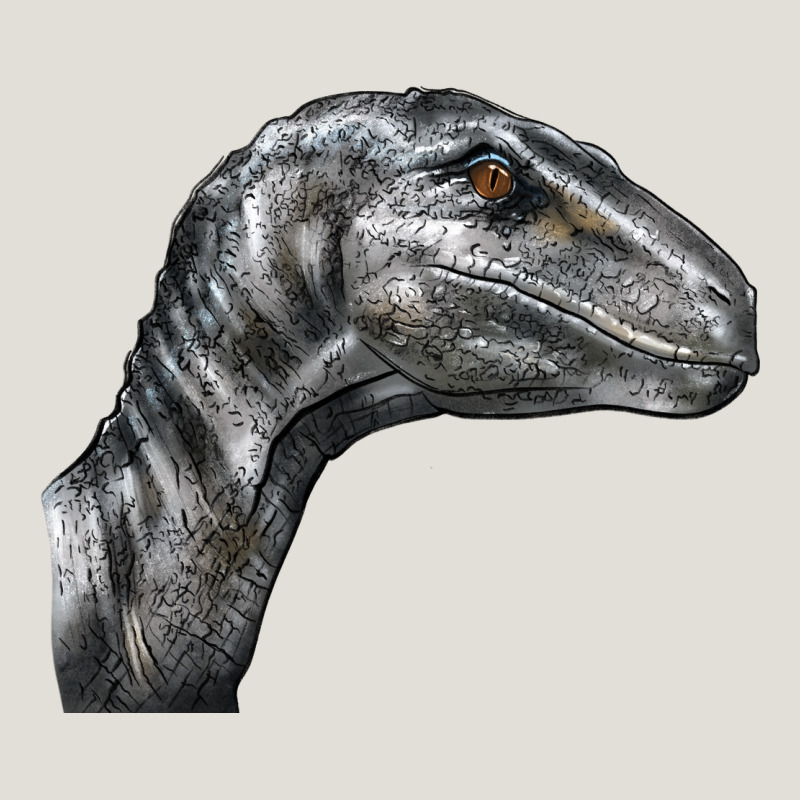 Velociraptor Face Heavy Core Tee by LillyAllenDesigns | Teevron