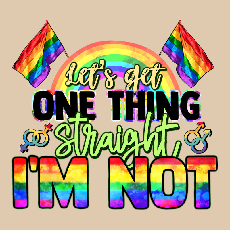 Let's Get One Thing Straight I'm Not Pride Lgbtq+ Heavyweight Sweatshirt by NancyCooperArtShop | Teevron