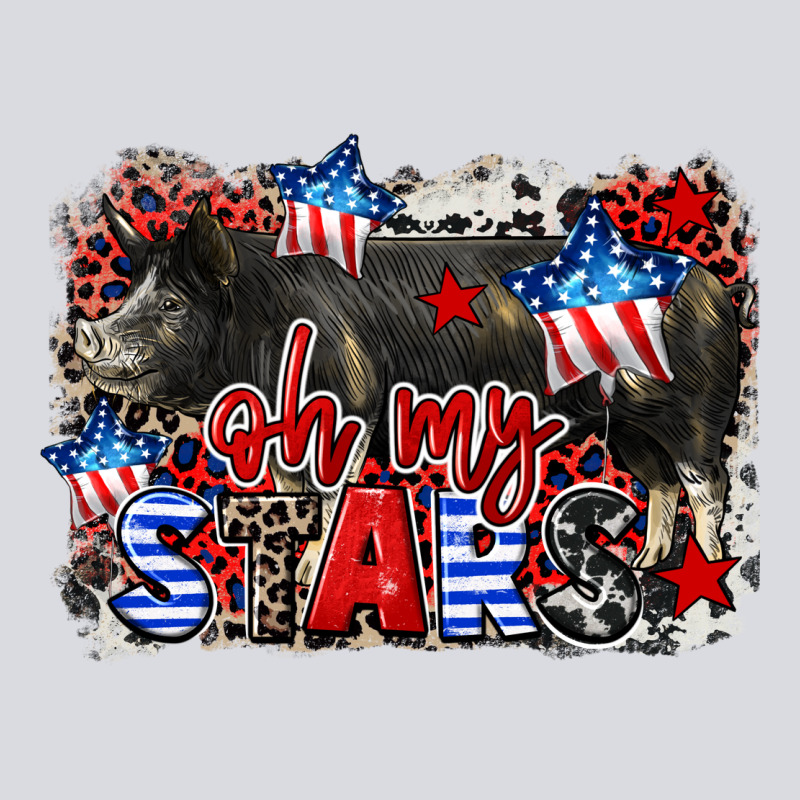 Oh My Stars Pig Zipper Hoodie by CowGirlArtShop | Teevron