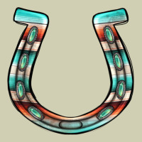 Serape Turquoise Horseshoe Heavy Core Tee | Teevron