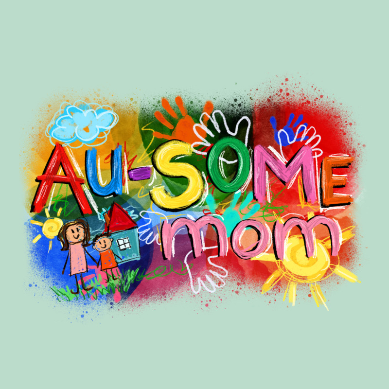 Au-some Mom Autism Premium Hoodie by FaDigitalArtStudio | Teevron