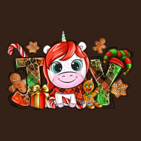 Joy Unicorn Christmas Heavy Core Tee | Teevron