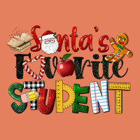 Santa's Favorite Student Christmas Classic Tee | Teevron
