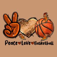 Peace Love Basketball Heavyweight Hoodie | Teevron