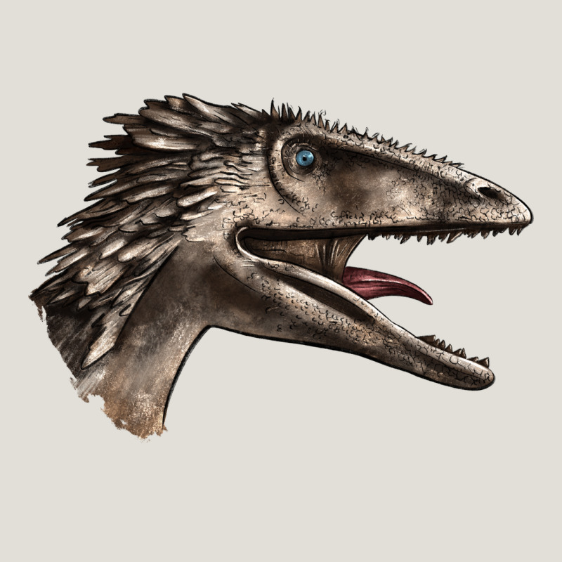 Deinonychus Face Heavy Core Tee by LillyAllenDesigns | Teevron