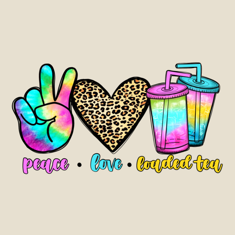 Peace Love Loaded Tea Urban Heavy Tee by JahusDesignShop | Teevron