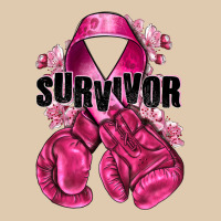 Survivor Breast Cancer With Boxing Gloves Heavyweight Sweatshirt | Teevron