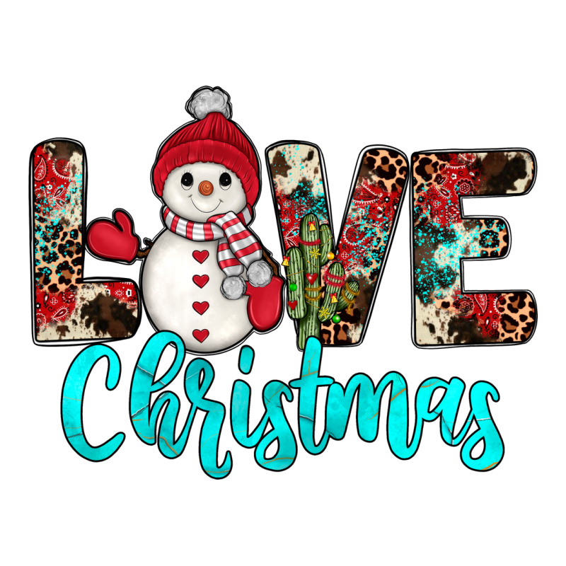 Love Christmas Snowman Premium Tee by JahusDesignShop | Teevron
