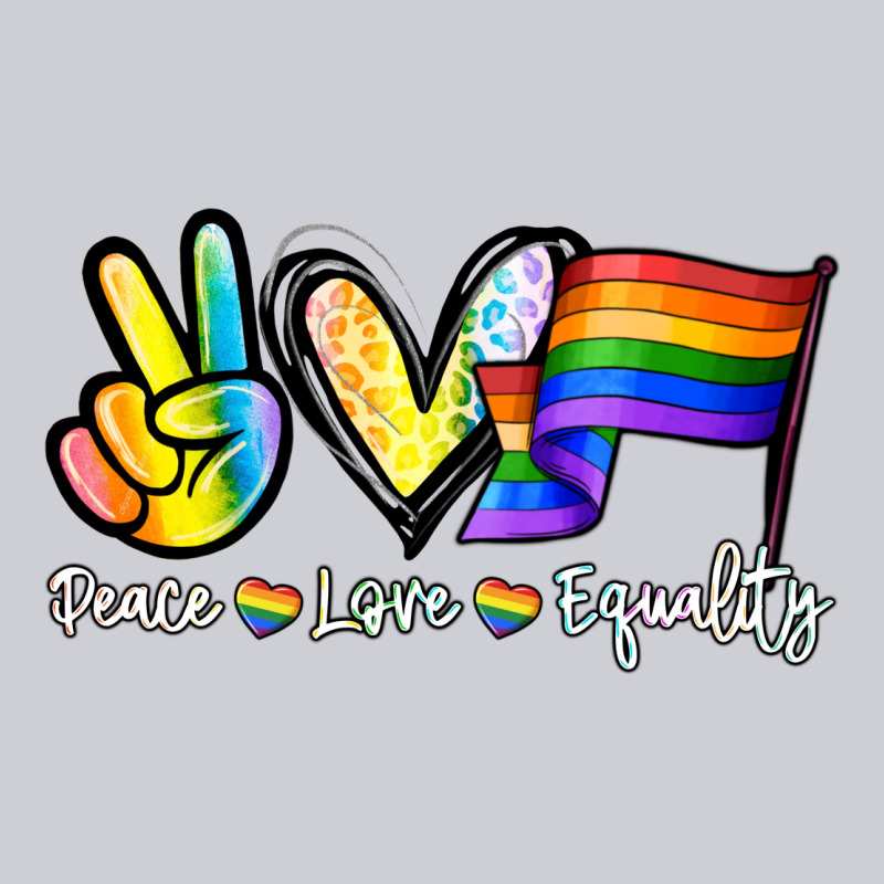 Peace Love Equality Heavyweight Sweatshirt by NancyCooperArtShop | Teevron