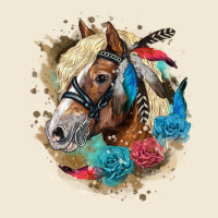 Haflinger Horse Floral Ladies Tee | Teevron