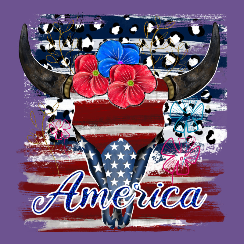 Bull Skull America Vintage Tee by JahusDesignShop | Teevron