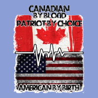 American By Birth Canadian By Blood Patriot By Choice Long Sleeve Tee | Teevron