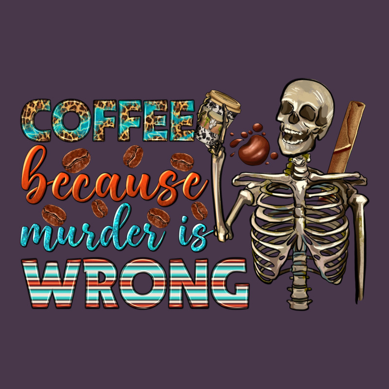 Coffee Because Murder Is Wrong Bbs Heavyweight Hoodie by BundleAndBundleShop | Teevron