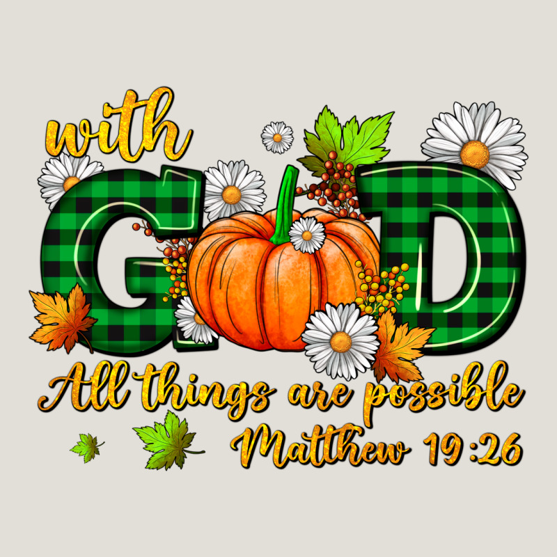 With God All Things Are Possible Heavy Core Tee by AdoDesignShop | Teevron
