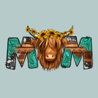 Highland Cow Mom Heavy Core Tee | Teevron